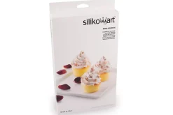 Moule en silicone professionnel Silikomart Silicon Flex 300x175mm 6 muffins 110ml