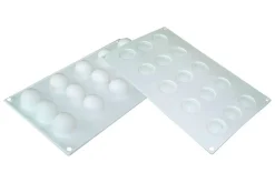 Moule en silicone professionnel Silikomart 15 mini truffes 32 x 28mm