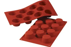 Moule en silicone professionnel Silikomart Silicon Flex 300x175mm 11 mini muffins