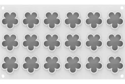 Moule en silicone professionnel 3D Silikomart 18 fleurs XS