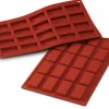 Moule en silicone professionnel Silikomart Silicon Flex 300x175mm 20 financiers