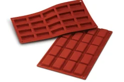 Moule en silicone professionnel Silikomart Silicon Flex 300x175mm 20 financiers