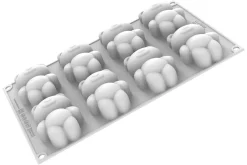 Moule en silicone professionnel Silikomart 300x175mm 8 oursons