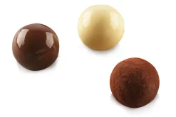 Moule en silicone professionnel Silikomart Easy Choc Tartufino 15 truffes