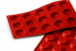 Moule en silicone professionnel Silikomart Silicon Flex 300x175mm 15 mini tartelettes 4.5cm