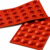 Moule en silicone professionnel Silikomart Silicon Flex 300x175mm 24 demi-sphères 3cm