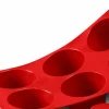 Moule en silicone professionnel Silikomart Silicon Flex 300x175mm 6 babas 7.5cm
