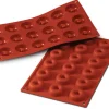 Moule en silicone professionnel Silikomart Silicon Flex 300x175mm 18 mini savarins
