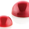Moule en tritan et insert en silicone Silikomart Chocado 24 demi-sphères