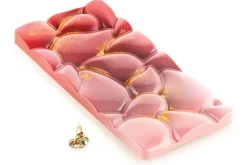 Moule en tritan Silikomart Chocado Goccia-T 3 tablettes de chocolat