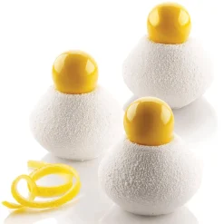 Moule 6 fragrances Silikomart en silicone blanc