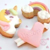 Moule à gâteau Scrapcooking en silicone - Multi-licorne