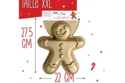 Moule à gâteau Scrapcooking en silicone - Bonhomme pain d'épice