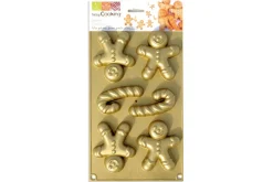 Moule à gâteau Scrapcooking en silicone "petit homme d'épices"