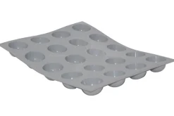 Moule mini demi sphères en silicone De Buyer Elastomoule 20 ou 24 empreintes