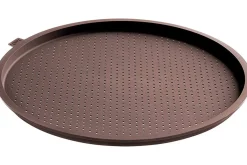 Moule à pizza Lékué ø36cm perforé marron en silicone Platinum