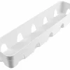 Moule pâtissier 5 fraises 3D Silikomart en silicone blanc