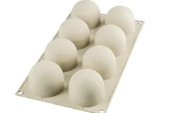 Moule silicone 3D Silikomart Dolce Tartufo 8 portions