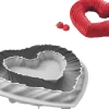 Moule silicone 3D Silikomart Heartbeat forme cœur torsadé