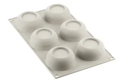 Moule silicone 3D Silikomart Mini dot 6 portions