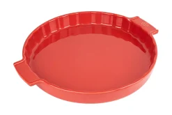 Moule à tarte Peugeot Appolia en céramique rouge Ø30cm