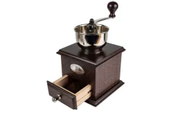 Moulin à café manuel Peugeot Brésil en hêtre chocolat 21cm