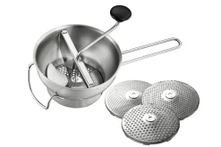 Moulin à légumes Gefu Flotte Lotte + 3 grilles interchangeables