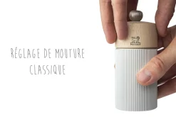 Moulin à épices manuel Peugeot Line en aluminium 12cm