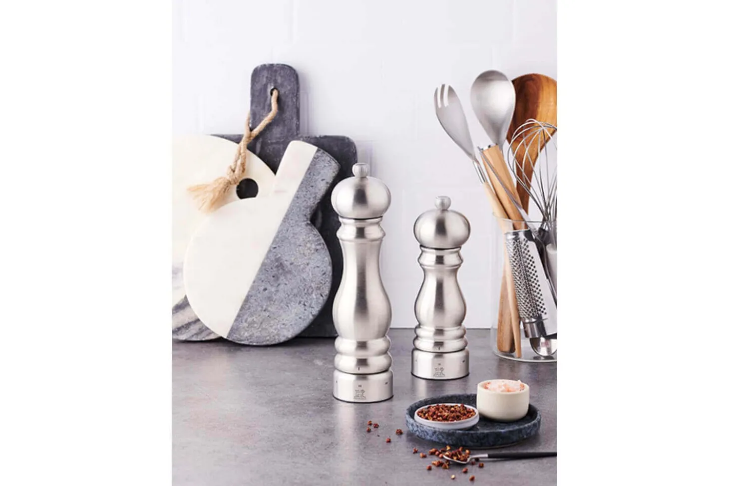Moulin à épices manuel Peugeot Paris Specials Chef U Select en acier inox 22cm