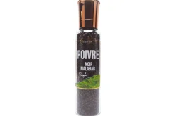 Moulin à poivre de Malabar noir des Indes Savor&Sens - 175g