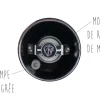 Moulin à poivre électrique Peugeot Zeli en ABS avec éclairage 14cm