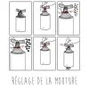 Moulin à poivre long manuel Peugeot Isen en bois et inox 16cm