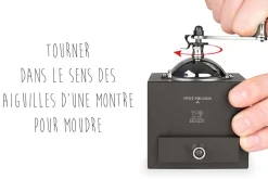 Moulin à poivre à manivelle Peugeot Roellinger 13cm