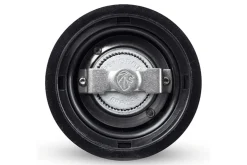 Moulin à poivre à manivelle Peugeot Isen U'Select en inox et bois de hêtre noir 18cm