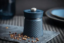 Moulin à poivre manuel Peugeot Bali Fonte en fonte bleu 8cm