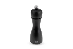 Moulin à poivre manuel Peugeot Tahiti en bois de hêtre noir mat