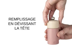 Moulin à poivre manuel Peugeot Boréal en bois Noisette