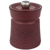 Moulin à poivre manuel Peugeot Bali Fonte en fonte rouge mat 8cm