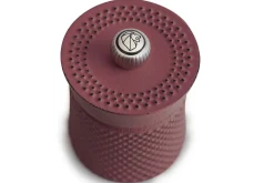 Moulin à poivre manuel Peugeot Bali Fonte en fonte rouge mat 8cm