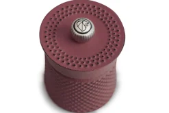 Moulin à poivre manuel Peugeot Bali Fonte en fonte rouge mat 8cm