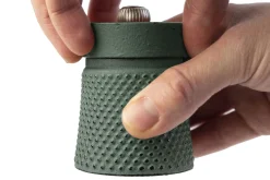 Moulin à poivre manuel Peugeot Bali Fonte en fonte vert céladon 8cm