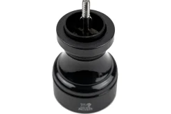Moulin à poivre manuel Peugeot Bistro en bois de hêtre laqué noir 10cm