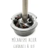 Moulin à poivre manuel Peugeot Daman U Select en acrylique et inox