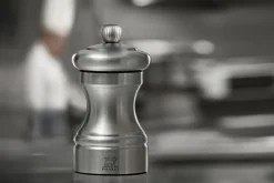 Moulin à poivre manuel Peugeot Bistro Chef en inox 10cm