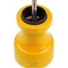 Moulin à poivre manuel Peugeot Bistro en bois de hêtre laqué jaune safran 10cm