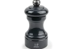Moulin à poivre manuel Peugeot Bistro en bois de hêtre laqué ardoise 10cm