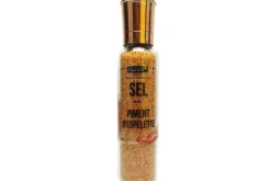 Moulin à sel aromatisé Savor&Sens au Piment d'Espelette - 370g