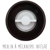 Moulin à sel doré et graines croquantes Savor&Sens - 360g