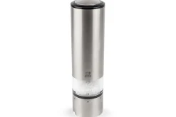 Moulin à sel électrique Peugeot Elis Sense U'Select 20cm en inox avec éclairage