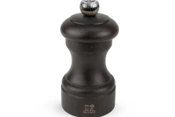 Moulin à sel manuel Peugeot Bistro 10cm en bois chocolat